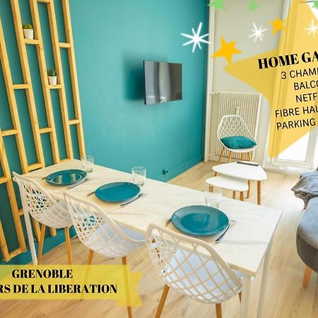 Home Ganusha Cosy 3 Chambres Parking Gratuit Balcon เกรอน็อบล์ ภายนอก รูปภาพ