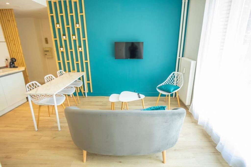 Home Ganusha Cosy 3 Chambres Parking Gratuit Balcon เกรอน็อบล์ ภายนอก รูปภาพ