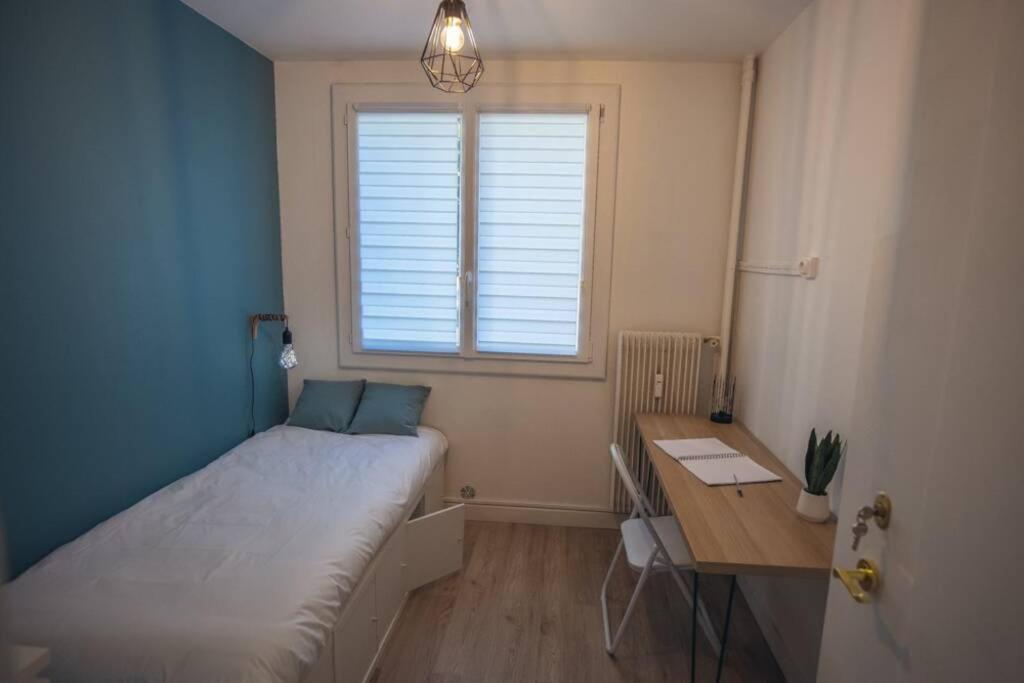 Home Ganusha Cosy 3 Chambres Parking Gratuit Balcon เกรอน็อบล์ ภายนอก รูปภาพ
