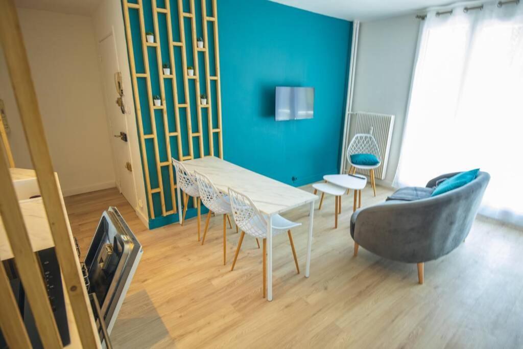 Home Ganusha Cosy 3 Chambres Parking Gratuit Balcon เกรอน็อบล์ ภายนอก รูปภาพ